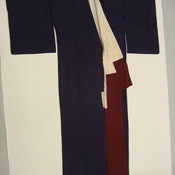 HT 14196 Kimono - Purple Noh