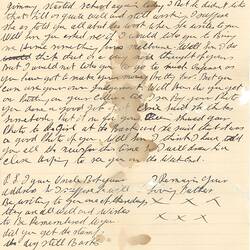 Page - Letter, Father to Aircraftman Royce Phillps, Personal, 27 Jan 1942