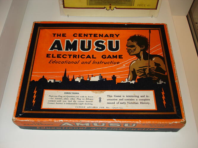Box - 'The Centenary AMUSU Electrical Game', Impex Print & Cartoon Co, 1933