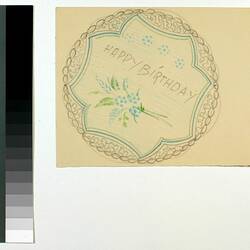 Cake Design - Karl Muffler, 'Happy Birthday', 1930s-1950s