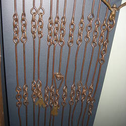 Surveyors Chain - Gunter's Type, Brass, 100 Links, circa 1840s