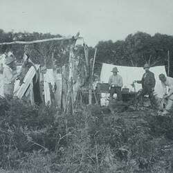 Photograph - Hunter's Hut near Eldorado Creek, King Island, 1887