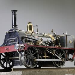 Steam Locomotive Model - Hobsons Bay Railway Pier Shunting Engine, No.5, 0-4-0WT T