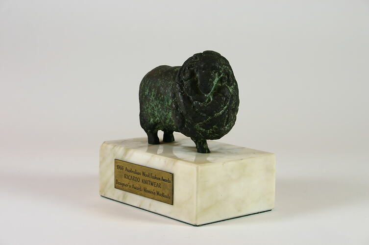 Trophy - Australian Wool Fashion Awards, Ricardo Knitwear, 1966