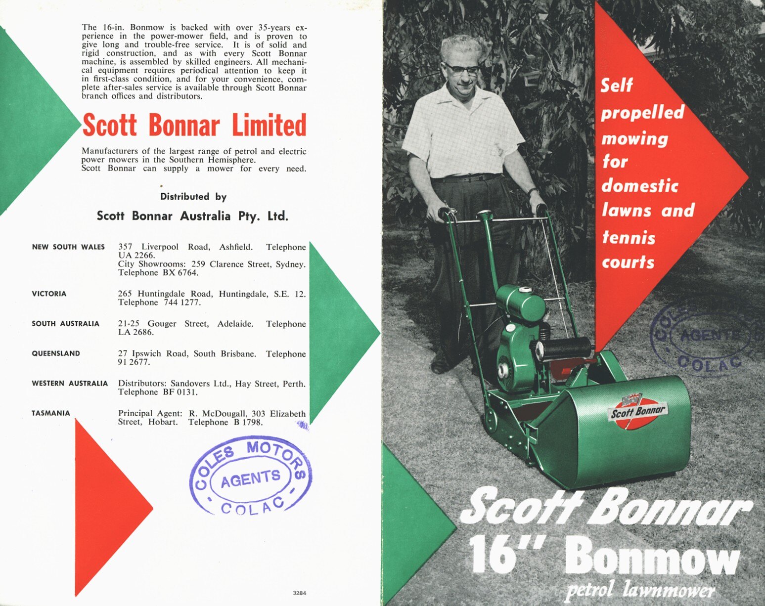 Scott bonnar ride online on mower