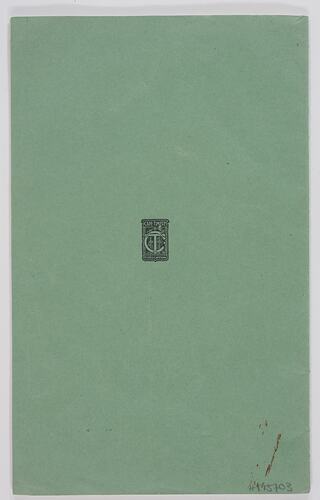 Booklet - The 'Bendigo' Log