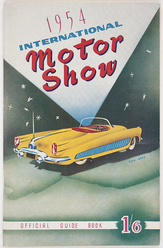 Catalogue - International Motor Show 1954