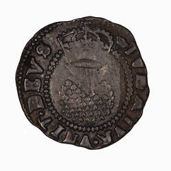 Coin - Halfgroat, James I, Great Britain, 1607-1609 (Reverse)