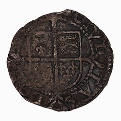 Coin - Halfgroat, Elizabeth I, Great Britain, 1582-1600 (Reverse)