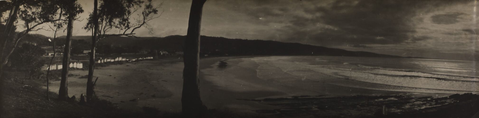 Photograph - Coastal Landscape, Lorne District, Victoria, circa 1920s