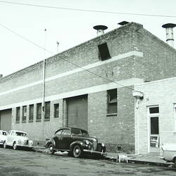 Photograph - Kodak Australasia Pty Ltd, Streetscape of Factory Building in Flockhart Street, Kodak Factory, Abbotsford, 1961