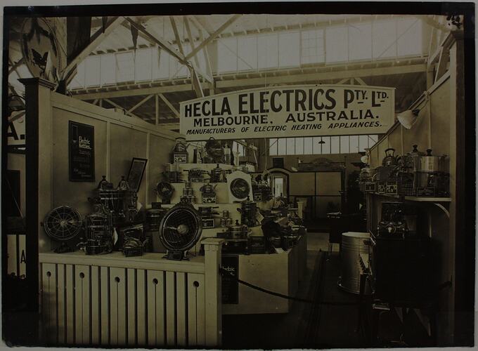 Photograph - Trade Fair Featuring Display of Hecla Products, circa 1930s