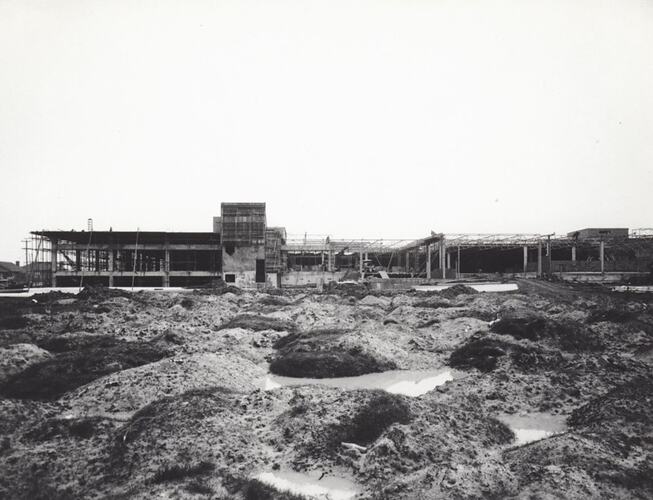 Photograph - Kodak, 'Distribution Building in Early Stages of Construction', Coburg, 1960
