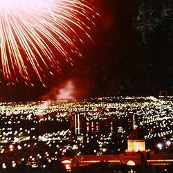 Photograph - International Centenary Celebrations, Mardi-Gras and Fireworks Display, September 1980