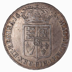 Coin - Halfcrown, William and Mary, Great Britain, 1689 (Reverse)