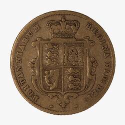 Coin - Half-Sovereign, Queen Victoria, Great Britain, 1867