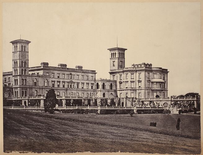 Osborne House, England, circa 1870