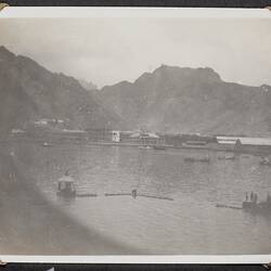 Photograph - Aden seen through Porthole, Palmer Family Migrant Voyage, Aden, Yemen, 09 Mar 1947