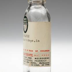 Bottle - 'Sal Volatile', First Aid Kit, Homemade, Sophus Bruhn, circa 1970-1990