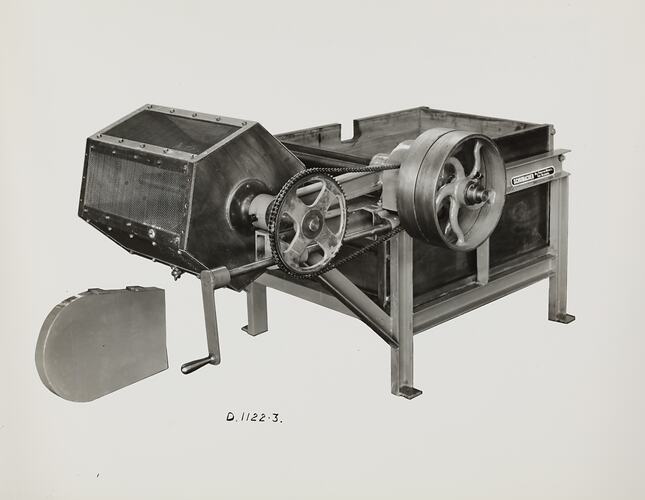 Photograph - Schumacher Mill Furnishing Works, Liquid Cleaning Rumbler, Port Melbourne, Victoria, 1940