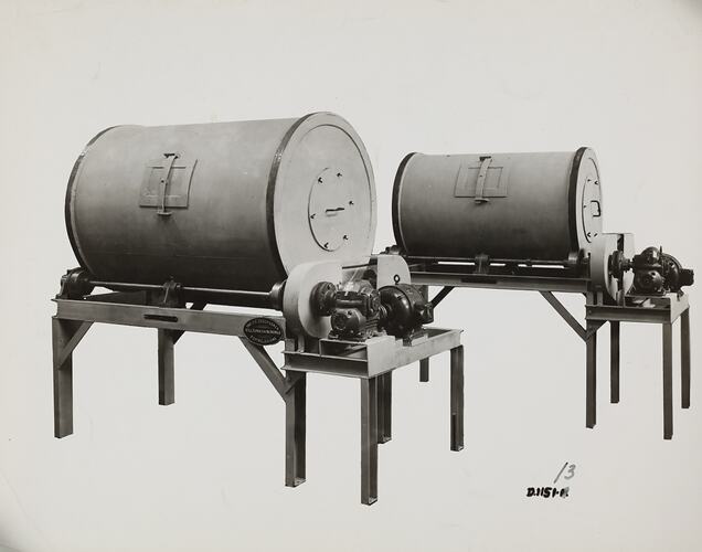 Photograph - Schumacher Mill Furnishing Works, Mixing Equipment, Port Melbourne, Victoria, circa 1930s