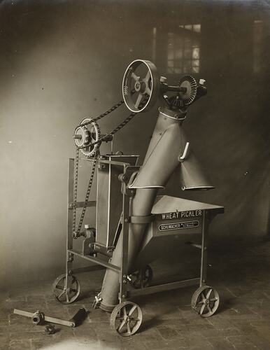 Photograph - Schumacher Mill Furnishing Works, Wheat Pickler, Port Melbourne, Victoria, circa 1940s