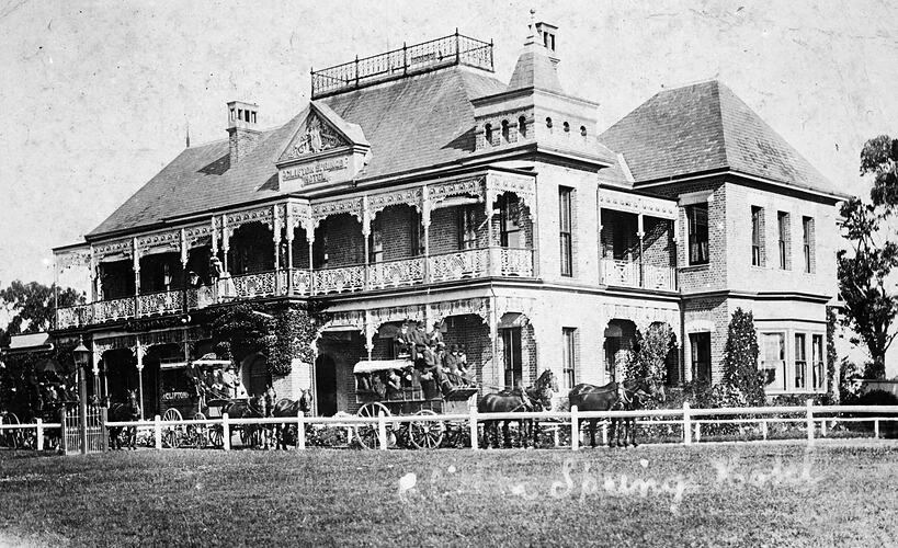 Clifton Springs Hotel, Victoria, circa 1905