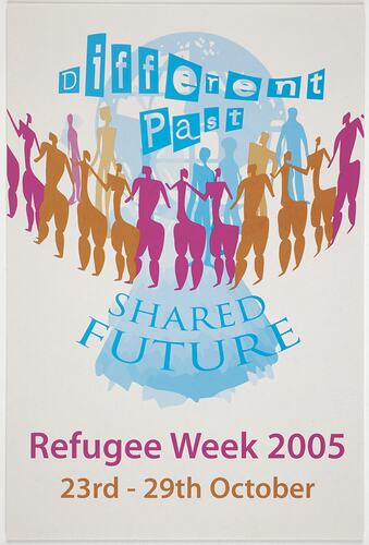 Postcard - 'Different Past, Shared Future', Refugee Week 23-29 Oct 2005