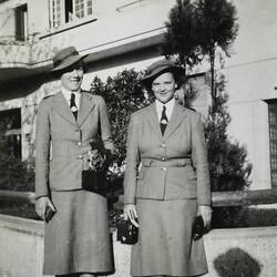 Photograph - Portrait of Nell Duncanson and Mereweather, Egypt, World War II, 1939-1943
