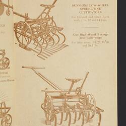 Catalogue - H.V. McKay, 'A Few of the Implements made by H.V. McKay', circa 1916