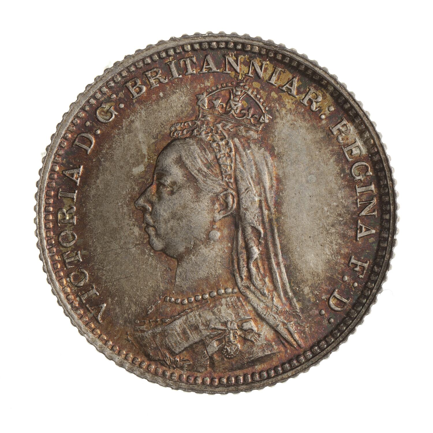 Coin 4 Pence, British Guiana & West Indies, 1888
