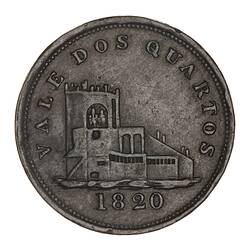 Token - 2 Quartos, James Spittles, Gibraltar, 1820