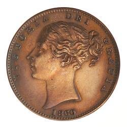 Proof Coin - Farthing, Isle of Man, 1860