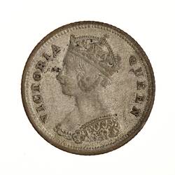Coin - 10 Cents, Hong Kong, 1894