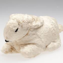 Toy Rabbit -  Ada Perry, White Plush