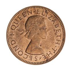Coin - 1/2 Penny, New Zealand, 1959