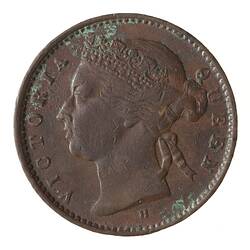 Coin - 1/4 Cent, Straits Settlements, 1872