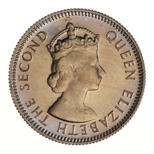 Proof Coin - 5 Cents, Malaya & British Borneo, 1953