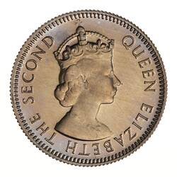 Proof Coin - 5 Cents, Malaya & British Borneo, 1953