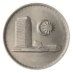 Coin - 20 Sen, Malaysia, 1988