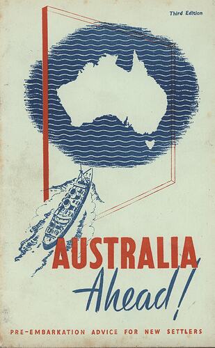 Booklet - 'Australia Ahead!', Australian News and Information Bureau, Australia House, London, January, 1951
