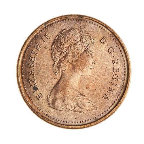 Coin - 1 Cent, Canada, 1980