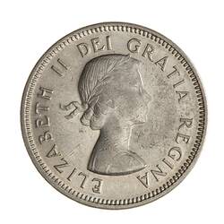 Coin - 5 Cents, Canada, 1963