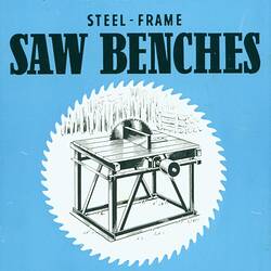 Publicity Leaflet - Cliff & Bunting Pty Ltd, Saw Benches circa 1952.