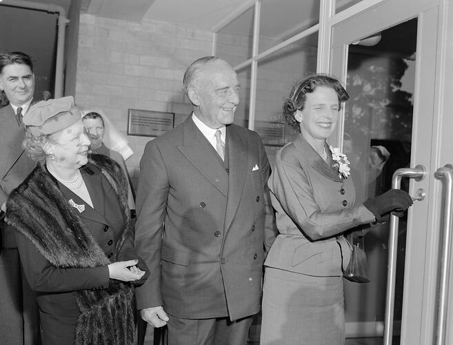 Negative - Official Opening of a New Hospital Wing, St George's Health Service Hospital, Kew, Victoria, May 1954
