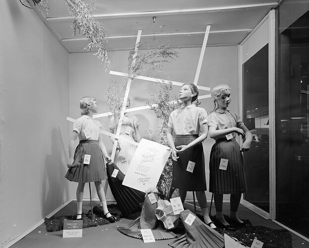 Imperial Chemical Industries, 'Terylene' Window Display, Melbourne, Victoria, 1958