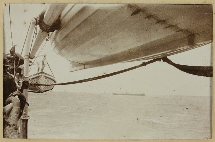 TSS Suevic' Steamship, Indian Ocean, Jan 1915