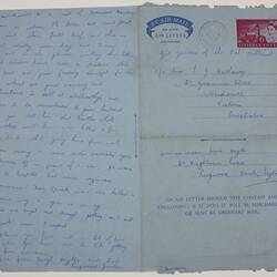 Letters - Addressed to Lucy Hathaway & 8th Ballarat Girl Guides Company, 1959