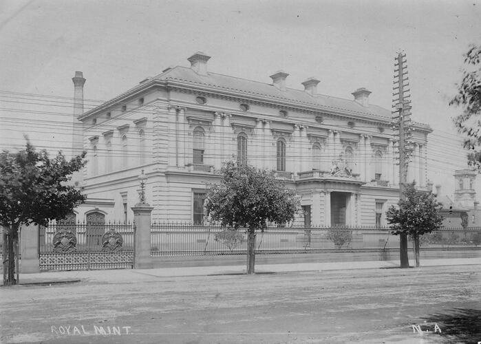 Photograph - Royal Mint Building, Melbourne, circa 1890