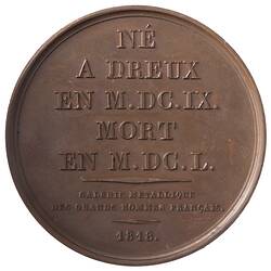 Medal - Jean Rotrou, France, 1818